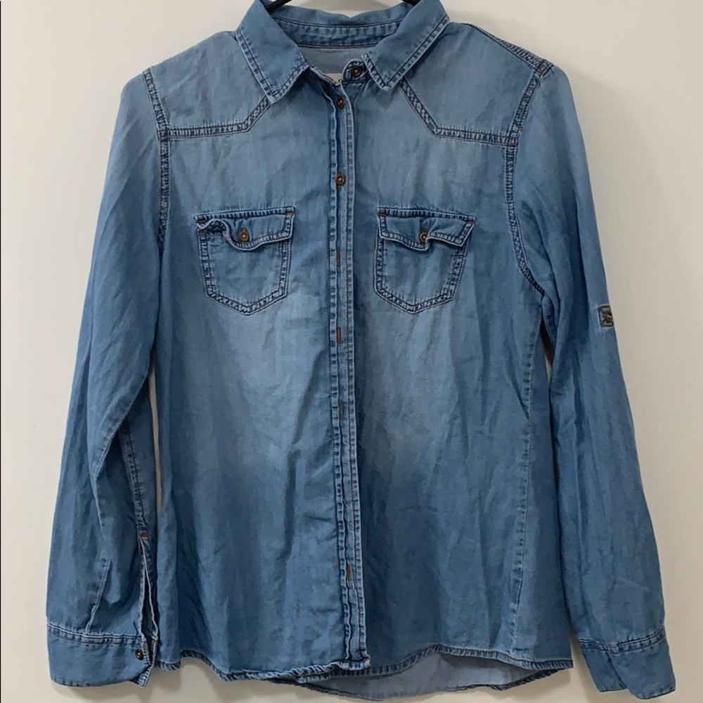 Denim long sleeve